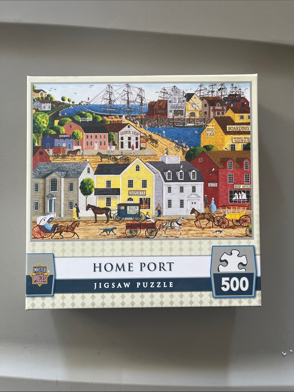 Home Port 500-Piece Jigsaw Puzzle – Multicolor by MasterPieces